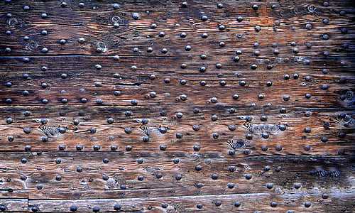 antique, historically, planks, goal, door, rivet thumbnail