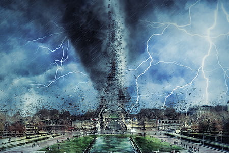 lightning illustration thumbnail