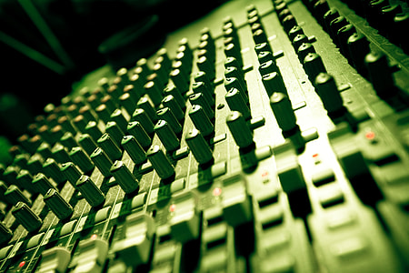 selective focus photo of audio mixer thumbnail