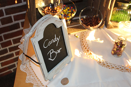 black and white menu board on table thumbnail