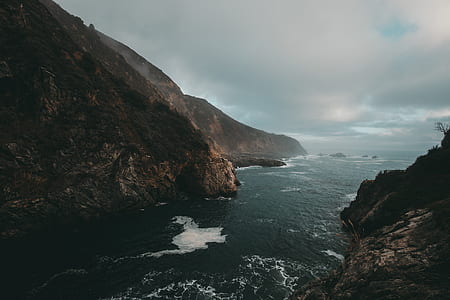 aerial view of mountains thumbnail
