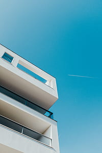 white building in worms view photography thumbnail