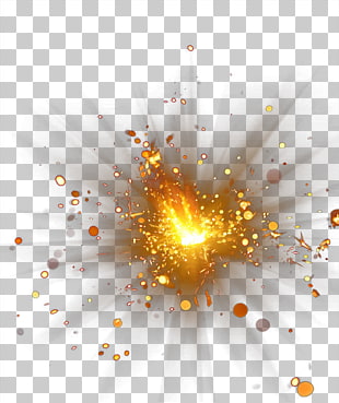 Explosion, Gold explosion flare glare creative creative, yellow wall art illustration PNG clipart