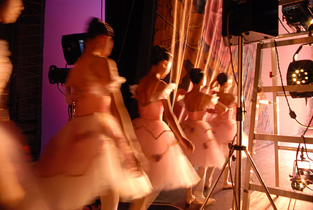 five ballerinas beside stage thumbnail