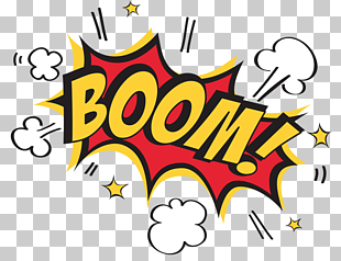 Comic book collecting Comics , Boom, boom! logo PNG clipart