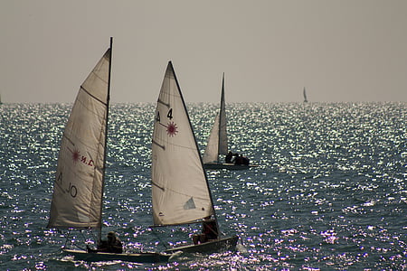 sailboats in sea thumbnail