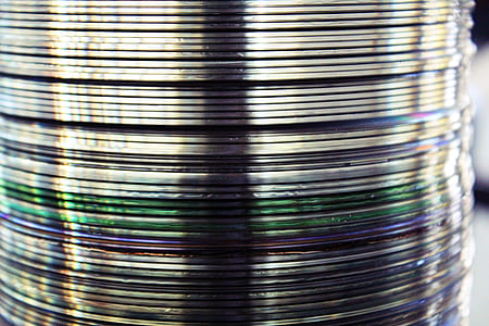 pile of DVD discs thumbnail
