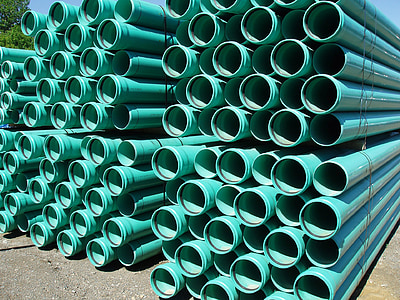 pile of teal pipe lot thumbnail