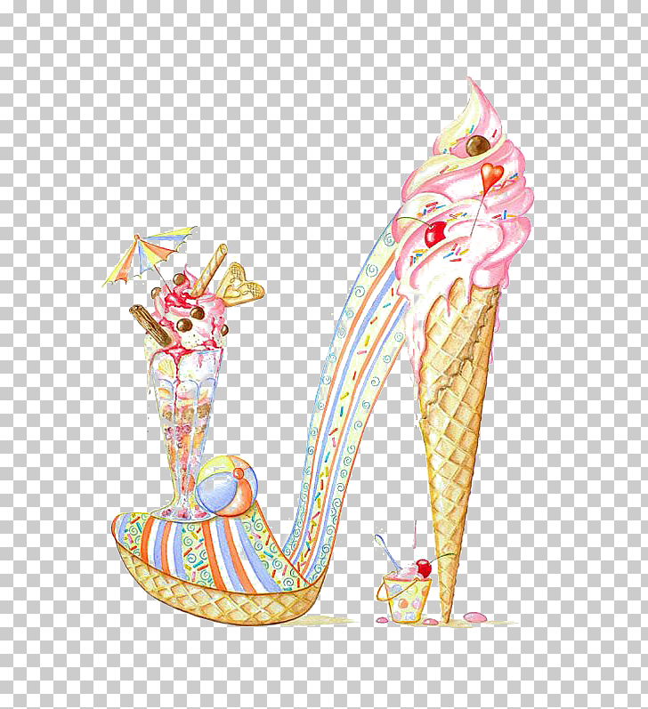 ice cream high heels