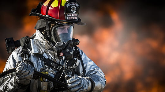 closeup photo of fire fighter thumbnail
