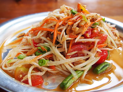 closeup photo of cooked vegetable pasta thumbnail