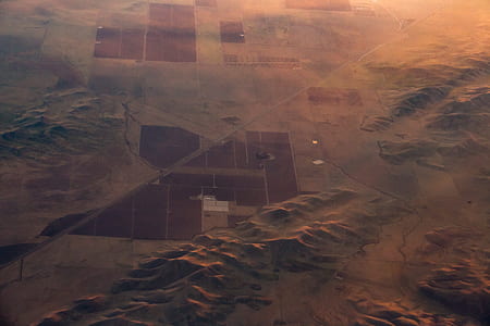 aerial photography of desert thumbnail