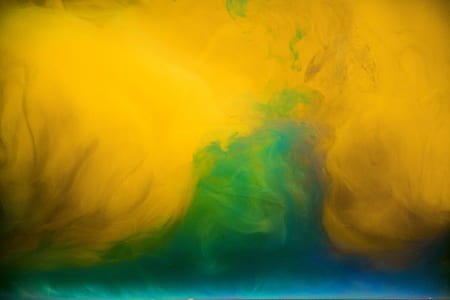 green and yellow paint splatter thumbnail