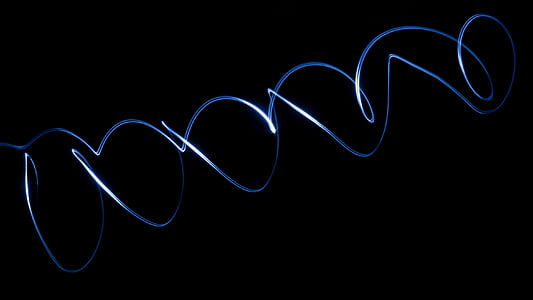 blue spiral abstract wallpaper thumbnail