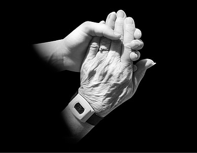 two hands holding each other thumbnail