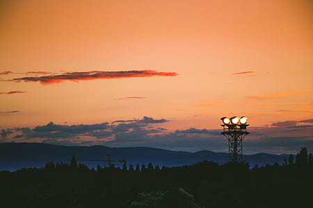black tower light at golden hour thumbnail