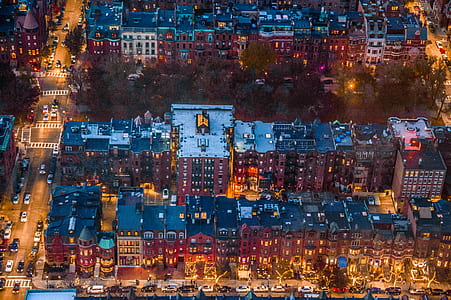 aerial photography of buildings thumbnail