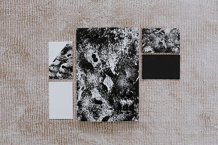 Black & white mockup business brand template thumbnail