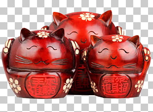 Cat Maneki Neko Piggy Bank Taobao Peach Lucky Cat Piggy Bank Png
