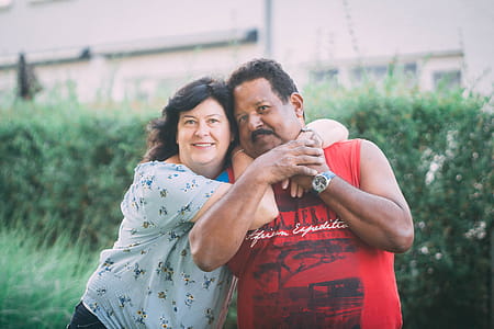Woman Embracing the Man thumbnail