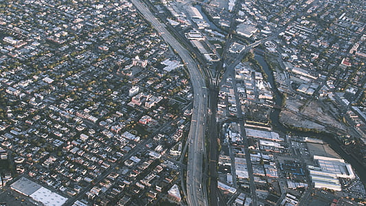 bird's eye photography of city thumbnail