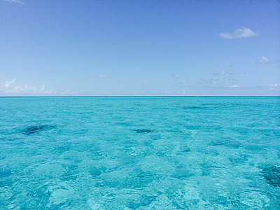 clear ocean at daytime thumbnail