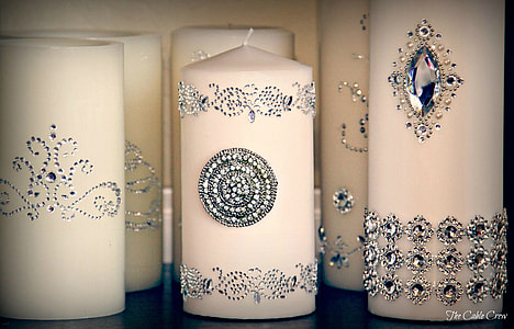 white decorative candles thumbnail