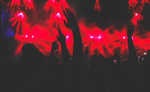 gathering of people during a concert thumbnail