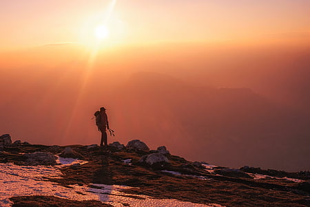 man walking during daytime thumbnail