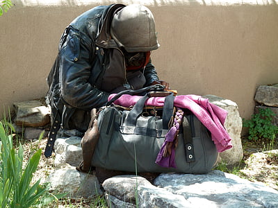 gray duffel bag thumbnail