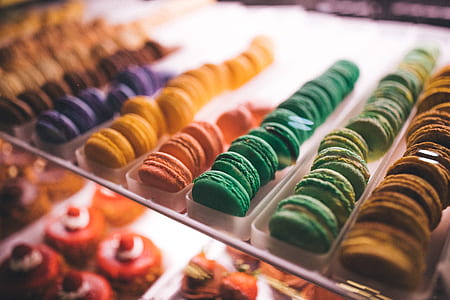 depth of field photography of macaroons thumbnail