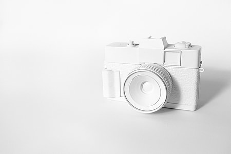 white Film camera model figure portrait thumbnail