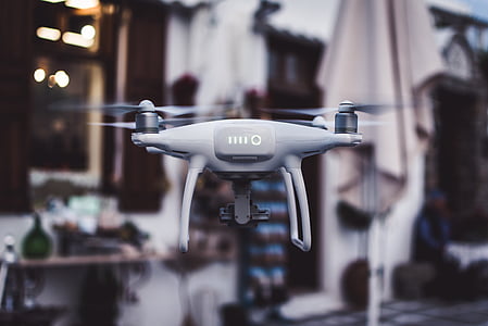 gray quadcopter drone thumbnail