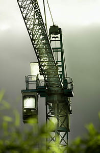 Tilt Lens Photography of Black Steel Crane thumbnail