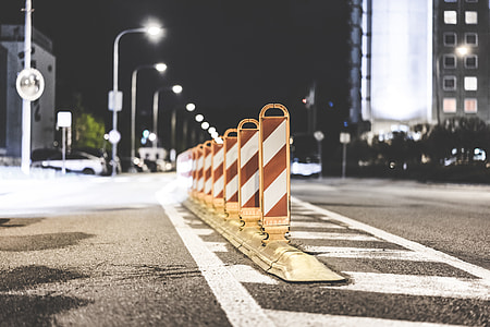 Safety Barriers on The Road thumbnail