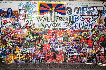 graffiti wall art beside street thumbnail