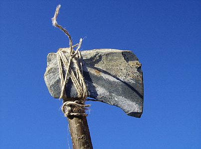 close-up photo of brown rock axe thumbnail