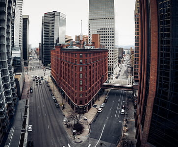 aerial shot of buildings thumbnail