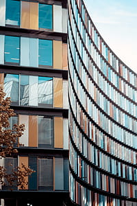 corner view of glass building thumbnail