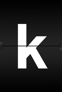 letter k logo thumbnail