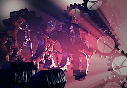 black gears with red lighting thumbnail
