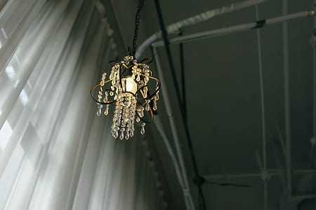 crystal chandelier turned on thumbnail