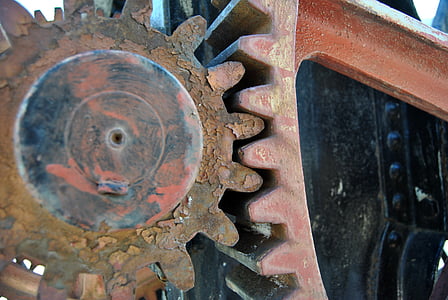 brown and black steel gear close-up photo thumbnail