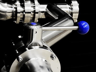 gray and blue metal machine part thumbnail