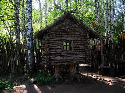 brown wooden tree house thumbnail