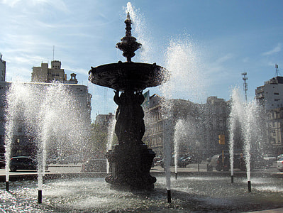 Many Fountains at Ave. Mayo y 9 de Julio thumbnail