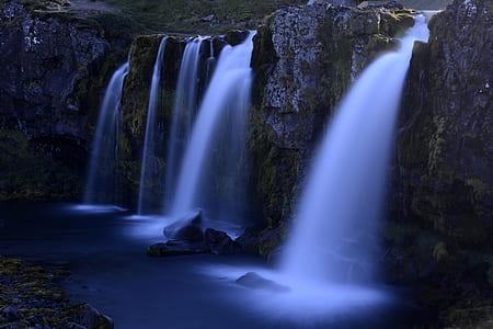 time lapse photo of waterfalls thumbnail