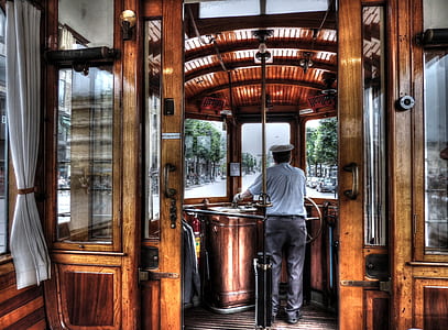 wood, person, tram, travel thumbnail