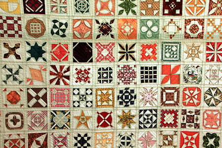 multicolored floral textile thumbnail