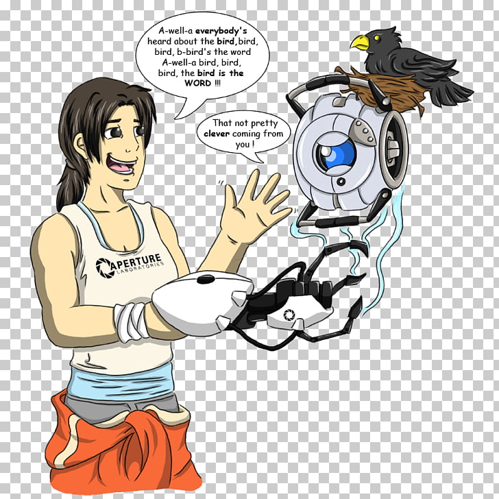 portal 2 chell wheatley